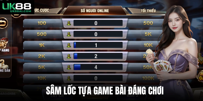 Sâm lốc tựa game bài đáng chơi 