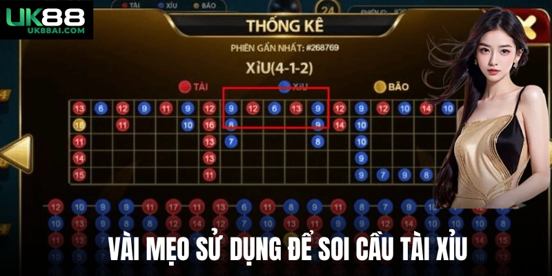 Vài mẹo sử dụng để soi cầu tài xỉu