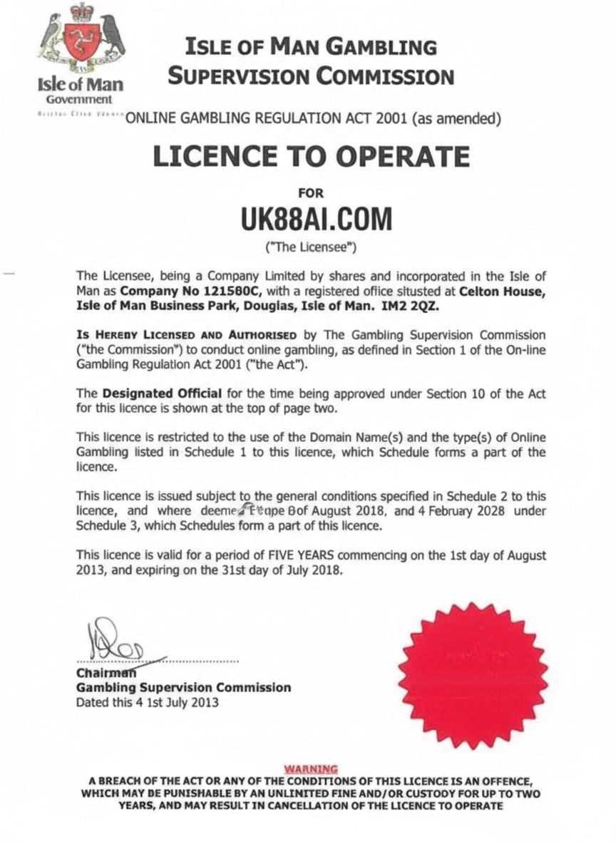 Giấy phép isle of man