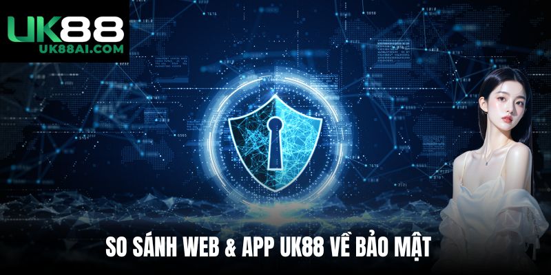 So sánh Web & App UK88 về bảo mật